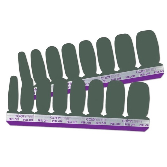 *Retired* Color Street: She’s a Trooper | Dark Green Military Fall Winter Chic - Picture 14 of 14